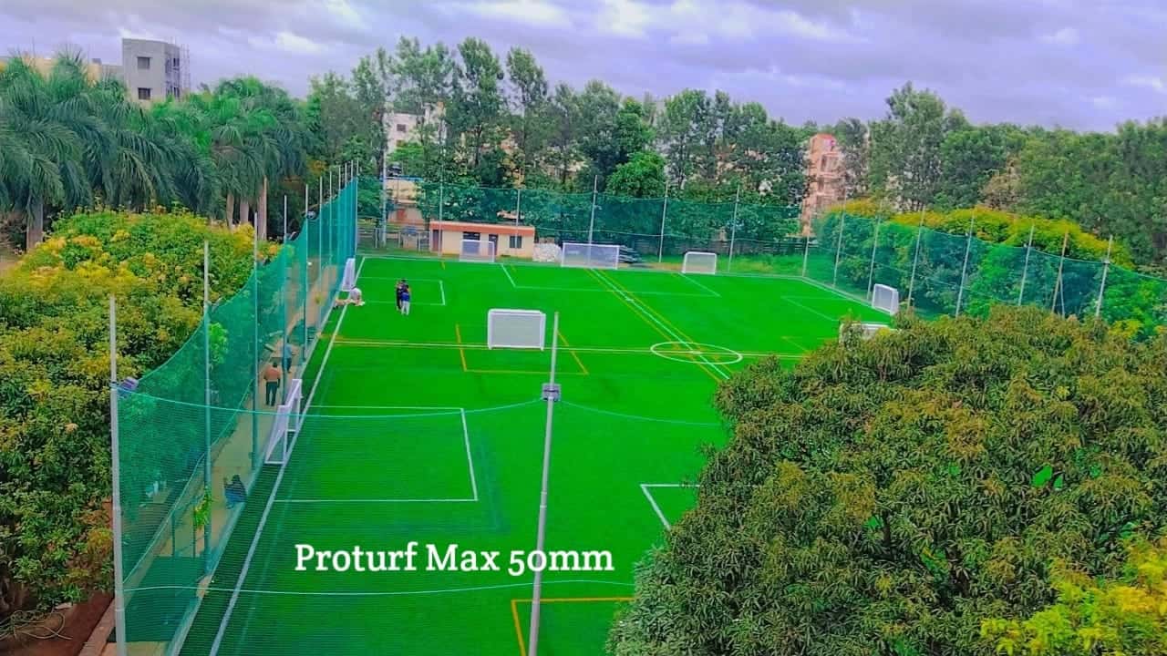 You are currently viewing 29000 sqft Proturf Max 50mm installed in Super Park Sports, Bangalore